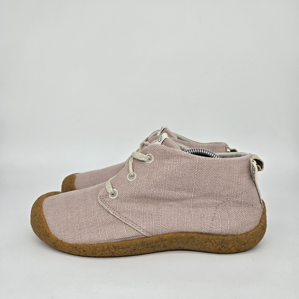 KEEN Pink Canvas Athletic Shoes